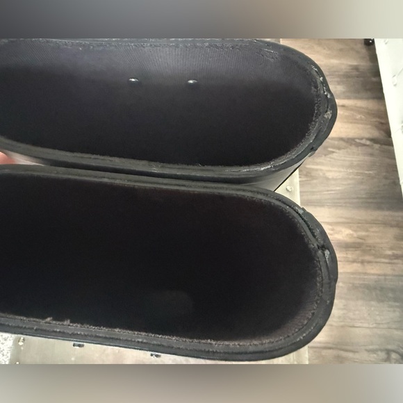 Authentic Burberry Nova Check Rain Boots Size 6.5 | Classic Plaid | Black Rubber - Picture 11 of 15